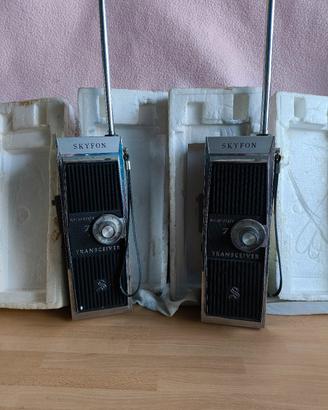 coppia walkie-talkie CB vintage