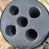 2borse della Gator porta microfoni   e porta aste 