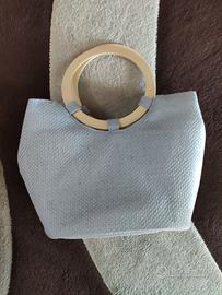 Borsa da donna per il mare con manici rotondi