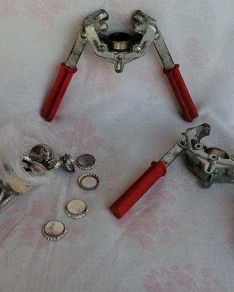 Tappatrici Manuali a Leva per Tappi a Corona + tap