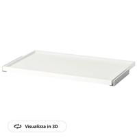 ripiano estraibile KOMPLEMENT ikea bianco