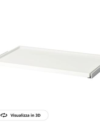 ripiano estraibile KOMPLEMENT ikea bianco