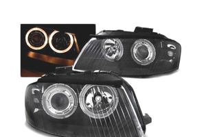FARI ANGEL EYES AUDI A3 8P 03-08 FONDO NERO