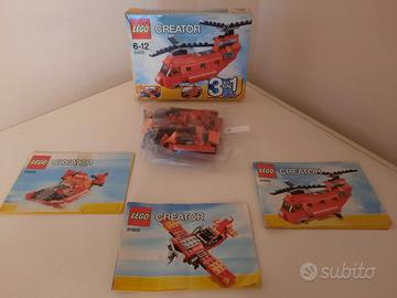 Lego Creator 31003 3 in 1 - Elicottero rosso