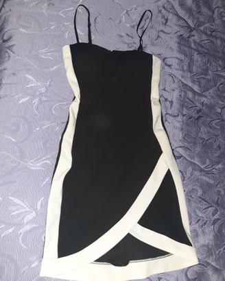 Abito nero bianco