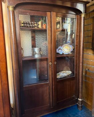 Vetrina legno Stile Impero