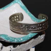 Bracciale Ferro Battuto Fiore Oriente MadeinItaly