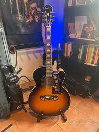 Epiphone J-200 Studio EC VS Amplificata + Custodia