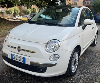 fiat 500 1.2 lounge tetto panoramico unica prop. 