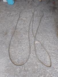 Funi in acciaio chiuse ad anello di 2 m