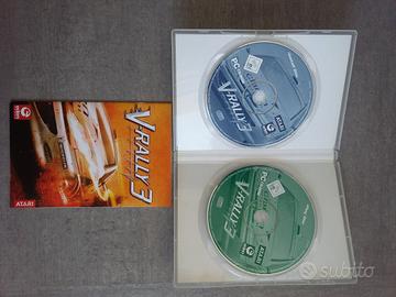 3 Giochi PC serie V-RALLY 1-2-3