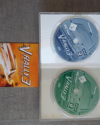 3 Giochi PC serie V-RALLY 1-2-3