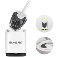 Scopino wc supporto silicone spazzolone toilette