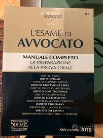 Manuale Esame Avvocato completo edizione Simone