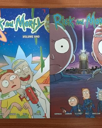 Rick and Morty 1 e 2 leggermente rovinati