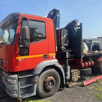 Iveco 260e35 gru ribaltabile //motore rotto//!!