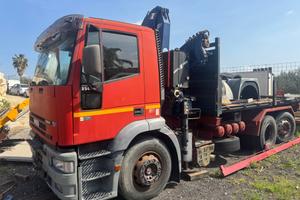 Iveco 260e35 gru ribaltabile //motore rotto//!!