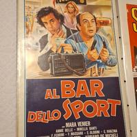 Locandina film Al Bar Dello Sport 30x70 originale