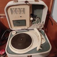 Giradischi fonovaligia Perpetuum Ebner Alhof baby