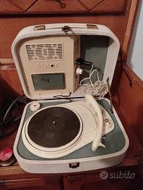 Giradischi fonovaligia Perpetuum Ebner Alhof baby