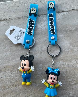 Portachiavi di Topolino e Minnie