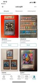 Carte varie yugioh ( prezzi in foto )