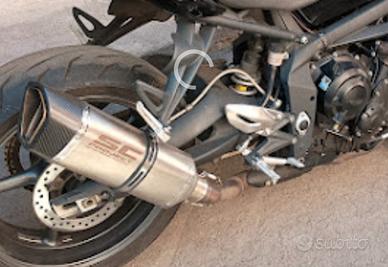 scarico  marmitta Triumph street 675