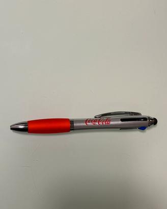 Penna Coca-Cola multicolore intatta