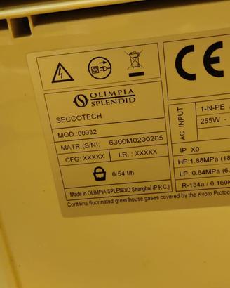 Deumidificatore Olimpia Splendid Seccotech 13L
