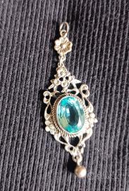pendente antico in argento 800