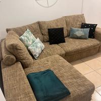 Divano 3 posti con chaise longue