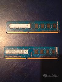 RAM SK Hynix 4GB 2Rx8 PC3-12800S DDR3 1