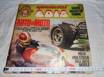 EDIS album figurine  AUTO E MOTO del 1968