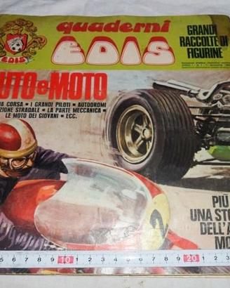 EDIS album figurine  AUTO E MOTO del 1968