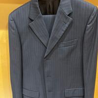 Abito completo 52 uomo gessato