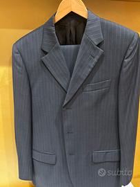Abito completo 52 uomo gessato