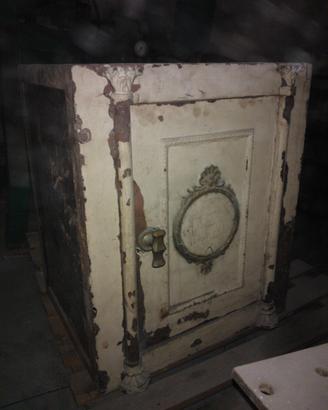 cassaforte antica fumeo enrico - milano 1880