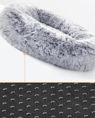 Cuccia morbida grigia 50 cm per cani e gatti.☺️