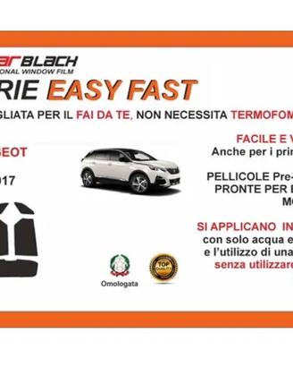 Pellicole vetri oscuranti peugeot 3008 dal 2014
