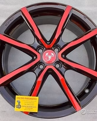 Cerchi In Lega NUOVI Da 17 Per Fiat 500 Abarth ecc