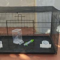 Gabbia per uccelli in metallo