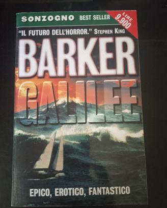 Galilee - Clive Barker - sonzogno 2001 best seller