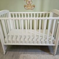 lettino con sbarre scorrevoli Foppapedretti 