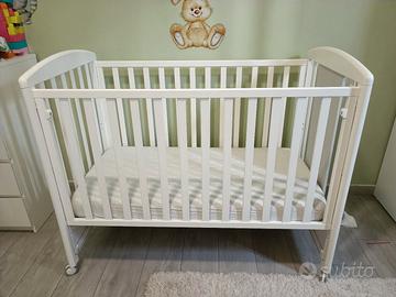 lettino con sbarre scorrevoli Foppapedretti 