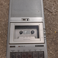 Registratore vintage Sanyo slim 5e