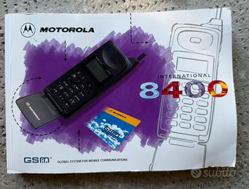 Manuale istruzioni telefono Motorola 8400