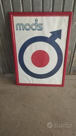 quadro con cornice mods oi ska