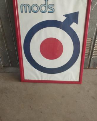 quadro con cornice mods oi ska