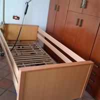 Letto ortopedico elettrico materasso antidecubito