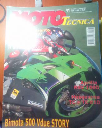 rivista SUPER MOTO TECNICA numero 1 anno 2000